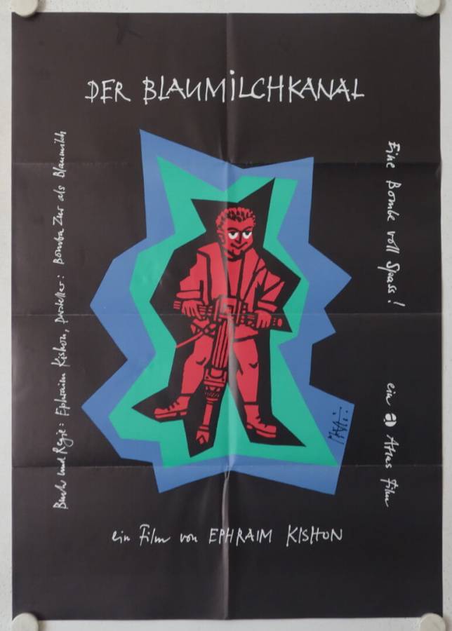 Der Blaumilchkanal originales deutsches Filmplakat
